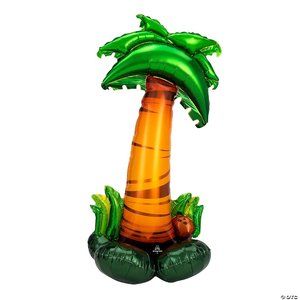 Beach Party Supplies Palm Tree Balloon Airloonz 56"